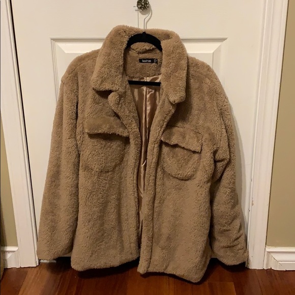 Boohoo teddy bear jacket - Picture 1 of 2